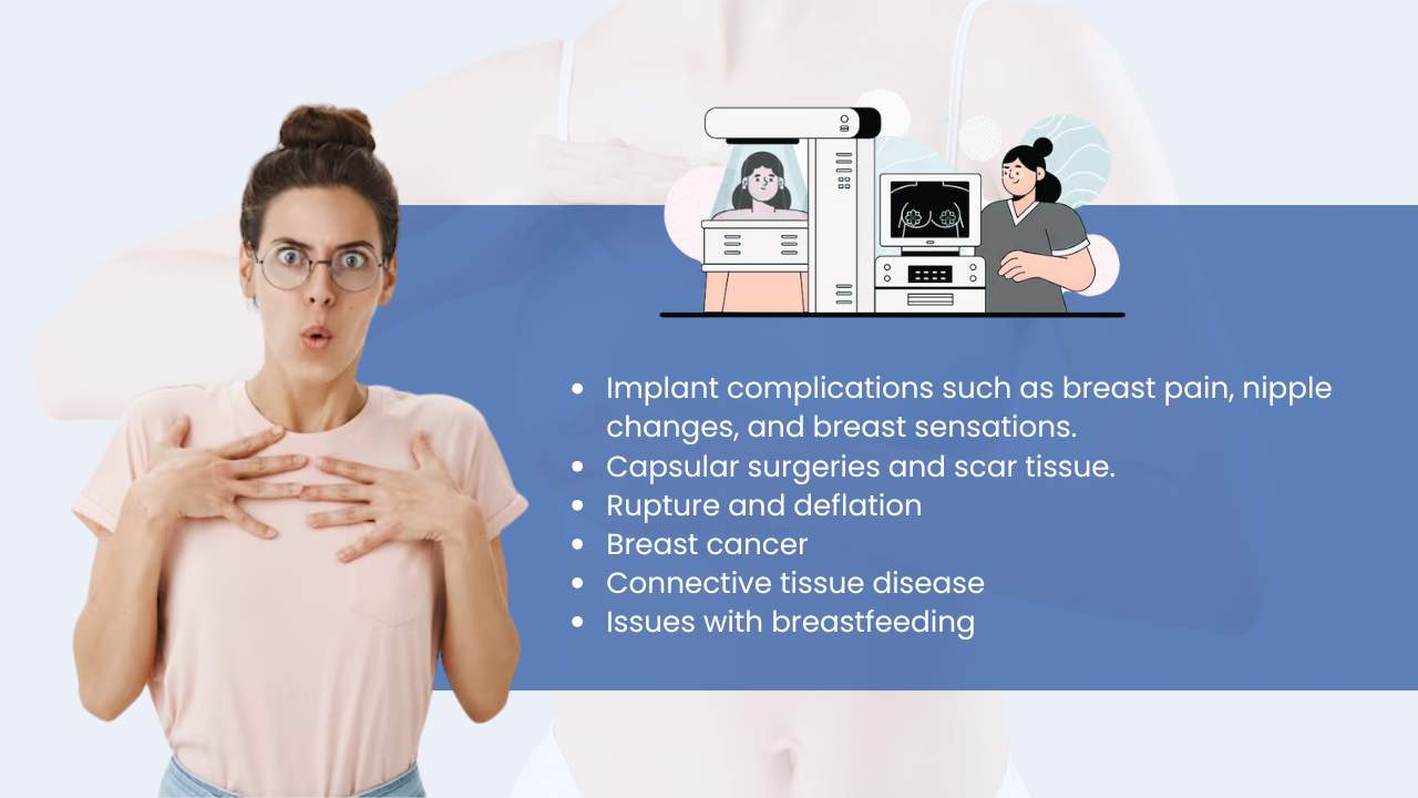 complication of breast implant 
