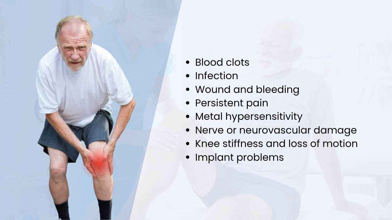 complications of total knee replacement