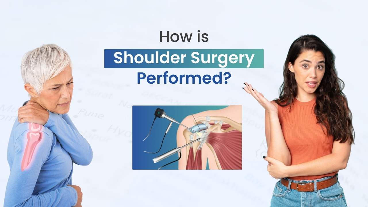 how is shoulder surgery performed