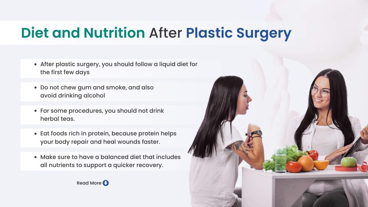 diet and nutrition after plastic surgery