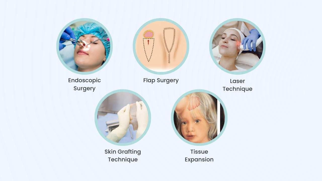 techniques used for plastic surgery